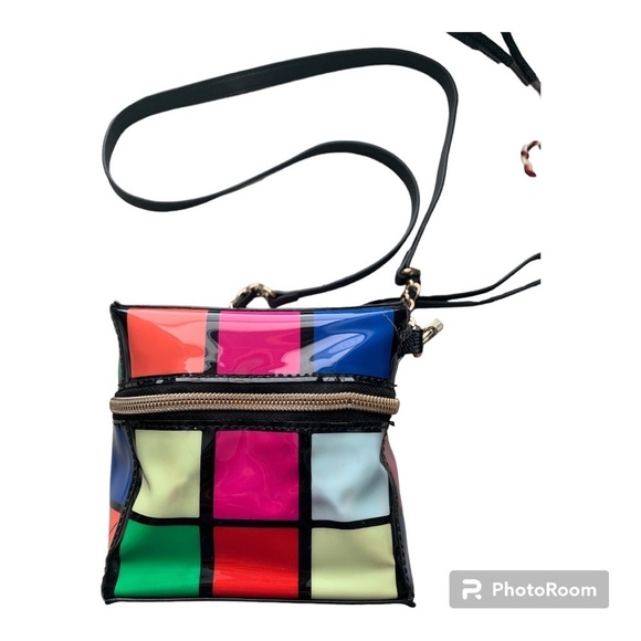 Betsey Johnson Rubik’s Cube Crossbody Shoulder Bag - Picture 4 of 14